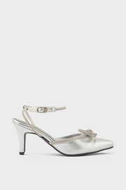 Party Wear Sling Back IP4029-Silver