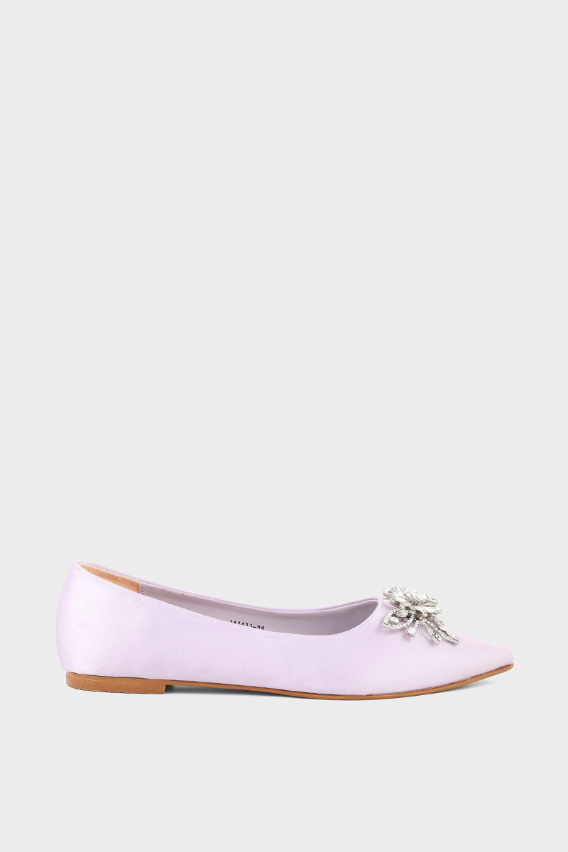 Party Wear Pumps I41411-Purple