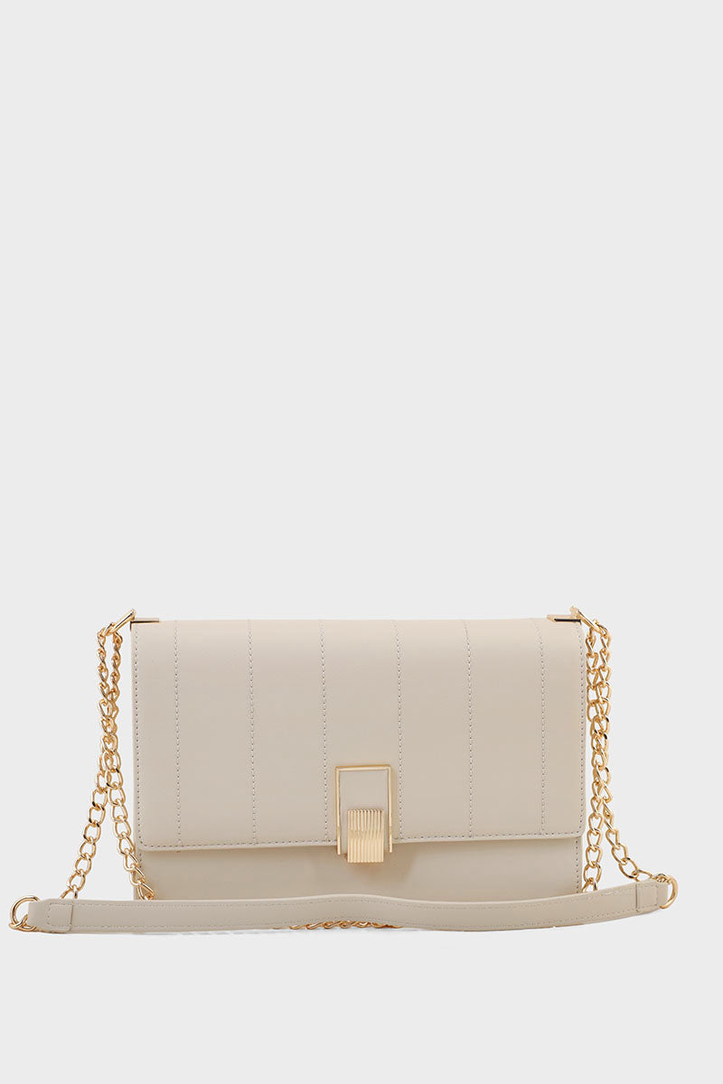 Flap Shoulder Bags BS2002-Off White