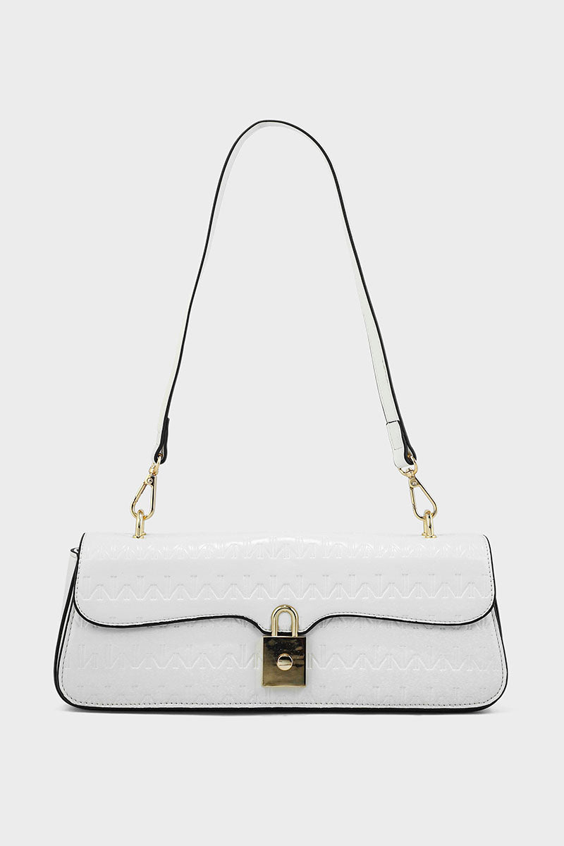 Flap Shoulder Bags BS2051-White
