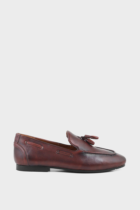 Men Formal Loafers M22087-Brown