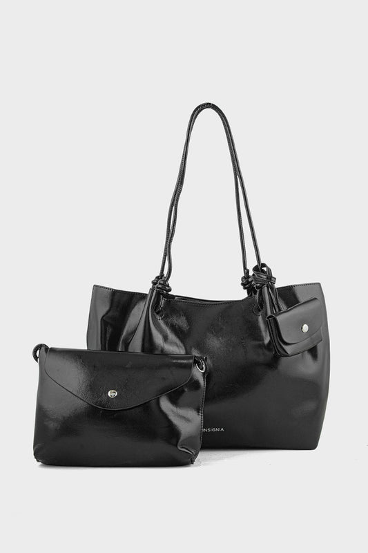 Tote Hand Bags BS2188-Black