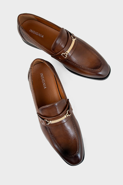 Men Formal Loafers MF7061-Tan