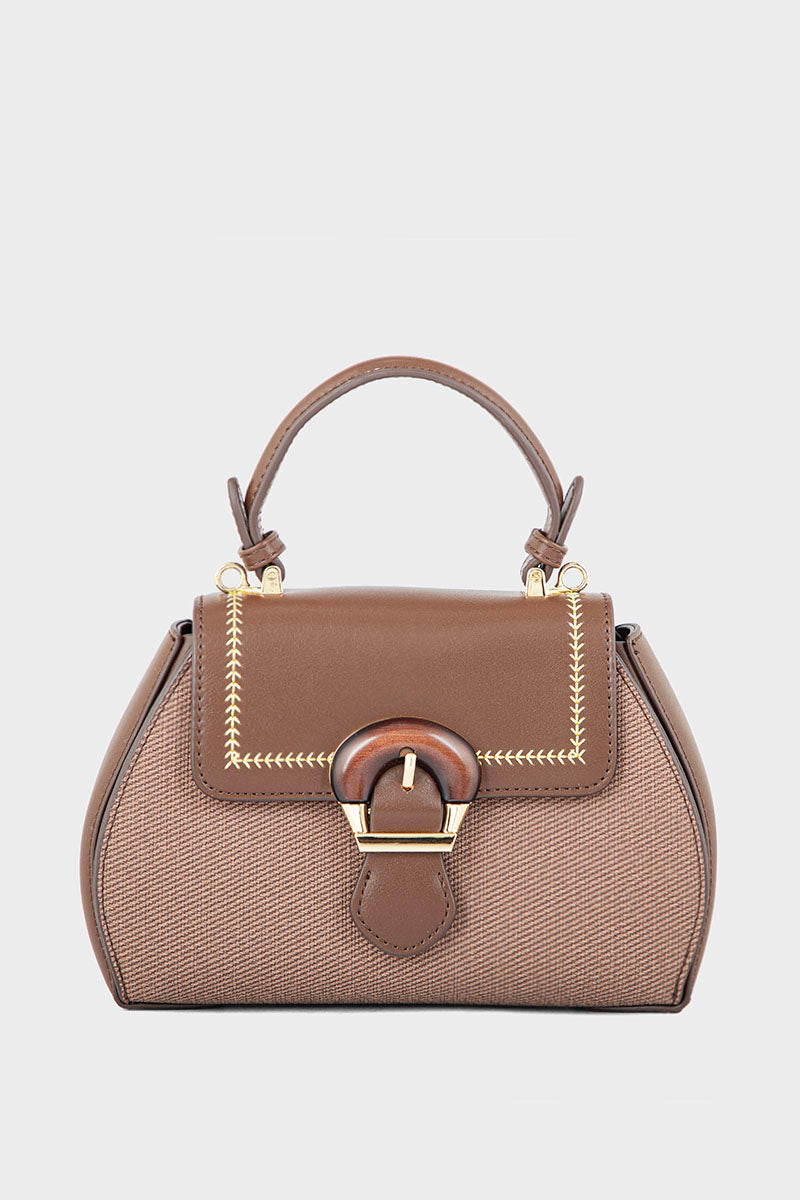 Flap Shoulder Bags BH0066-Maroon
