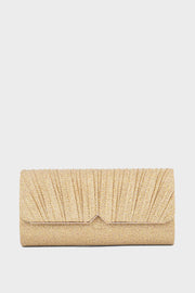 Party Wear Clutch BK4034-Yellow