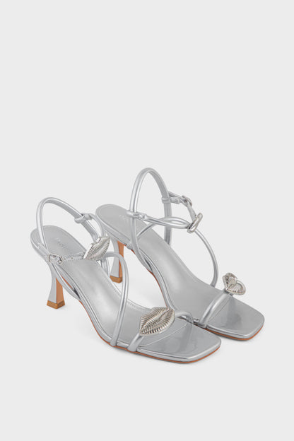 Party Wear Sandal IP2063-Silver