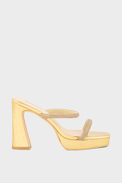 Party Wear Slip On IP0048-Golden