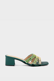 Party Wear Slip On IP0054-Green