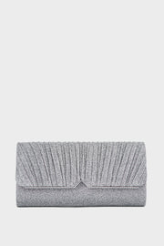Party Wear Clutch BK4034-Silver