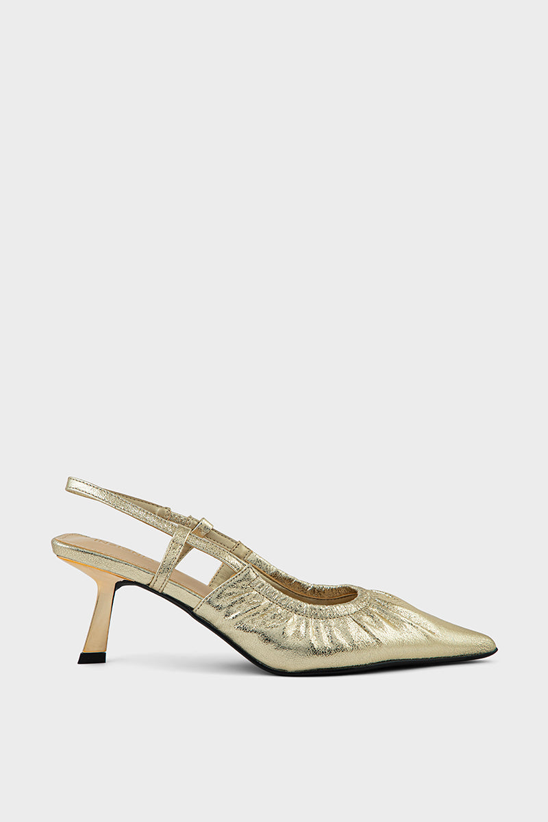 Party Wear Sling Back IP4022-Gold