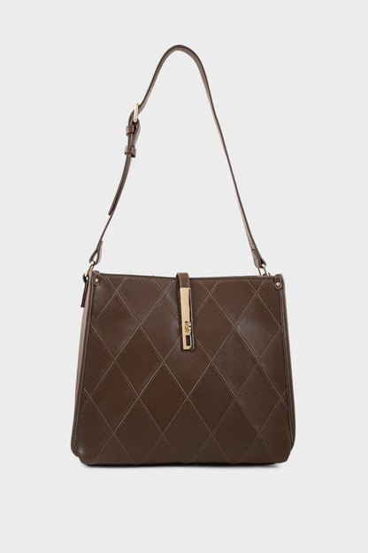 Formal Shoulder Bags BS2305-Brown