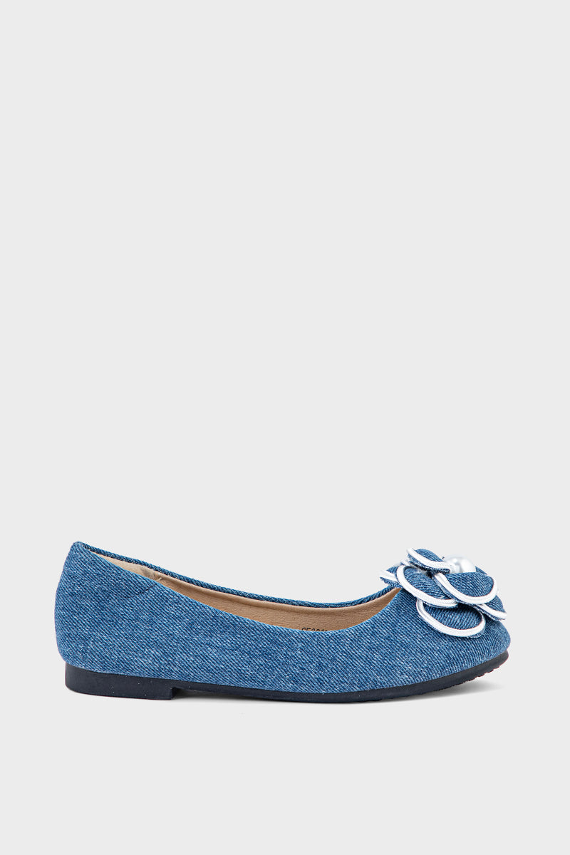 Girls Formal Pumps GF6010-Blue