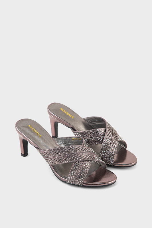 Party Wear Slip On IP0101-Pewter