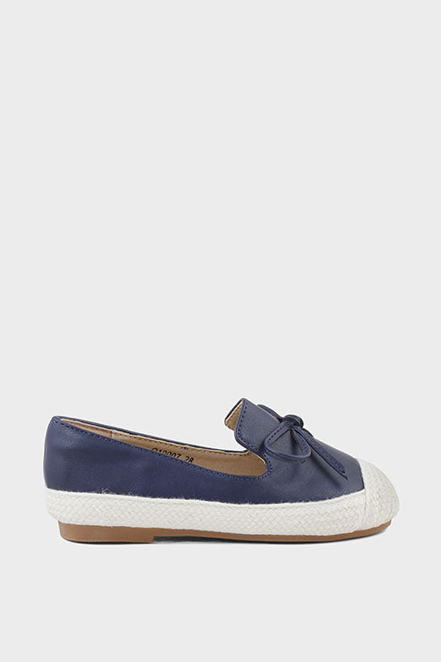 Girls Casual Canvas Q10007-Navy