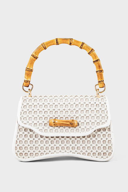 Top Handle Hand Bags BH0121-Ivory