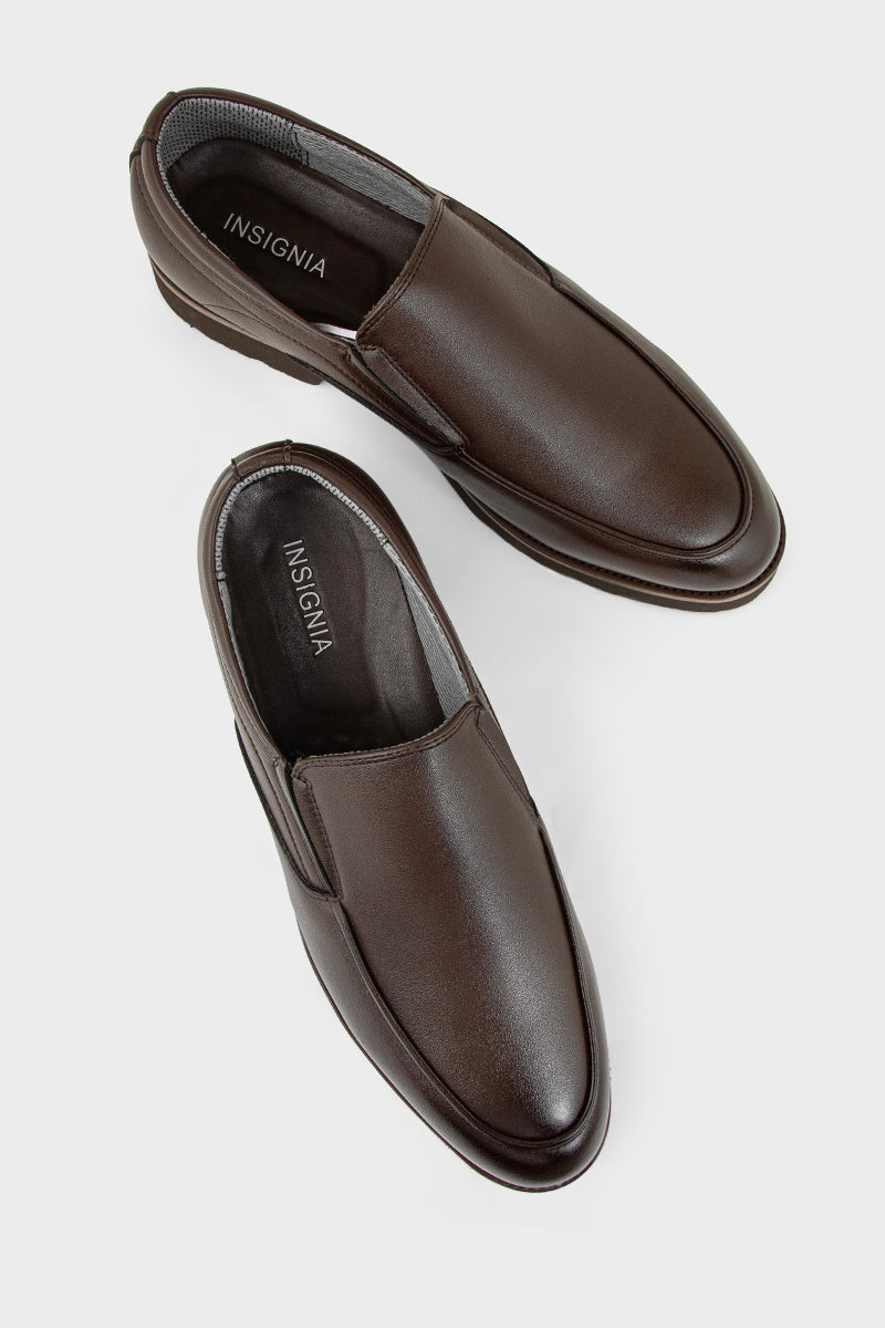 Men Formal Loafers MF7060-Coffee