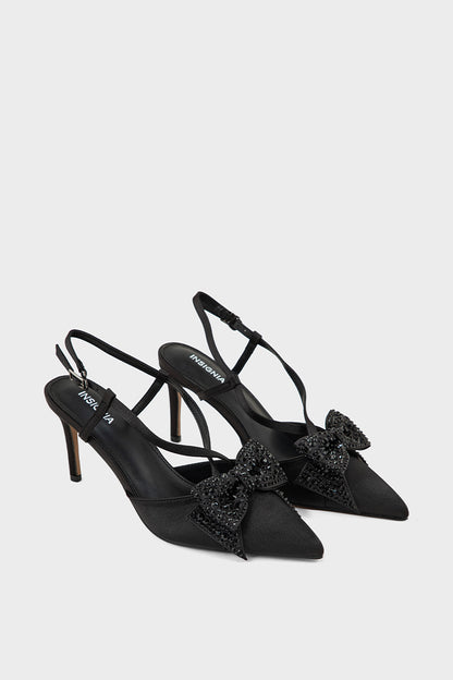 Party Wear Sling Back IP4040-Black