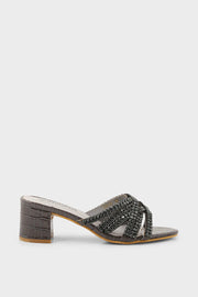 Party Wear Slip On I29187-Grey