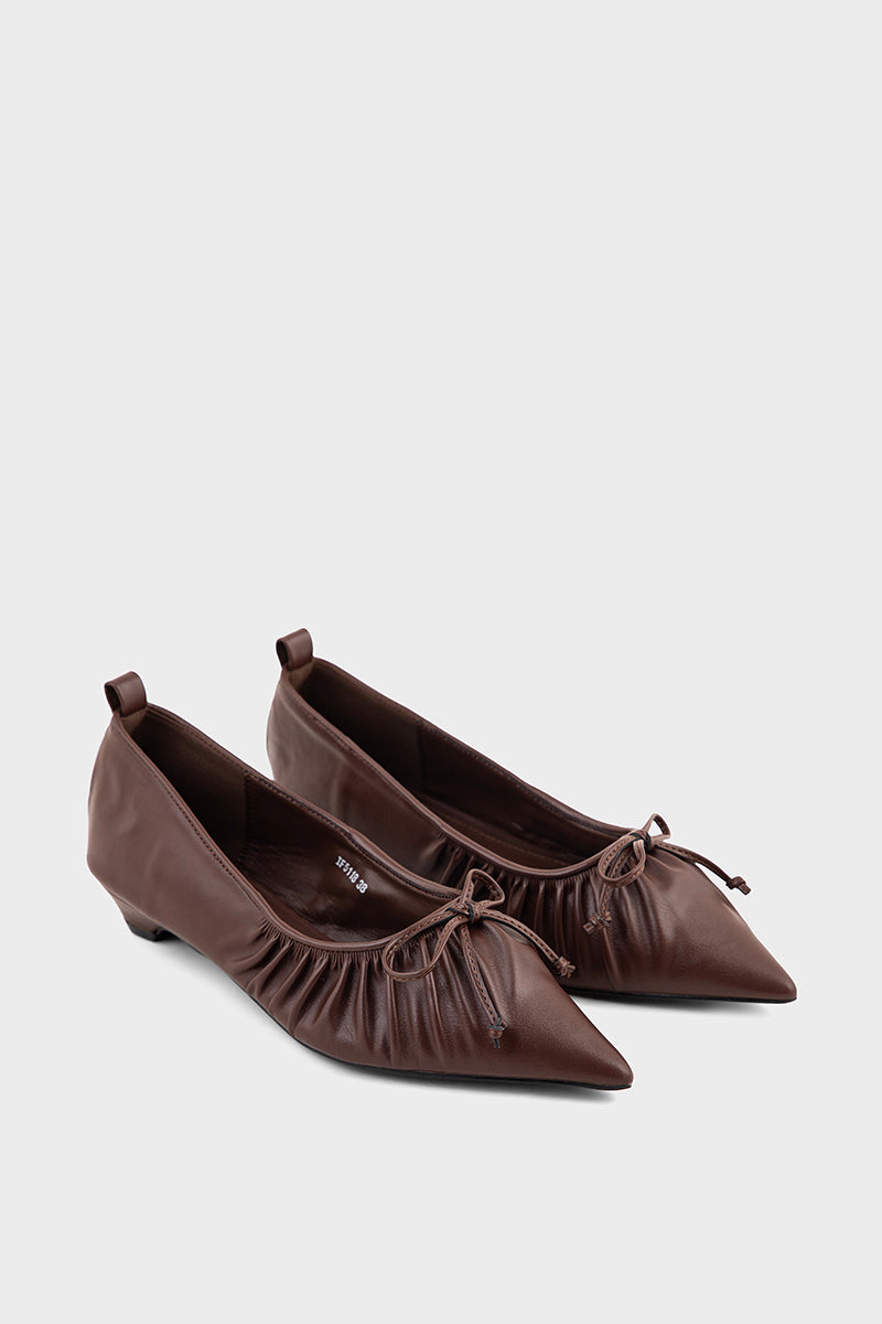 Formal Court Shoes IF5118-Dark Brown