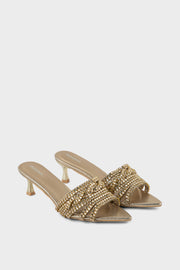 Party Wear Slip On IP0080-Gold
