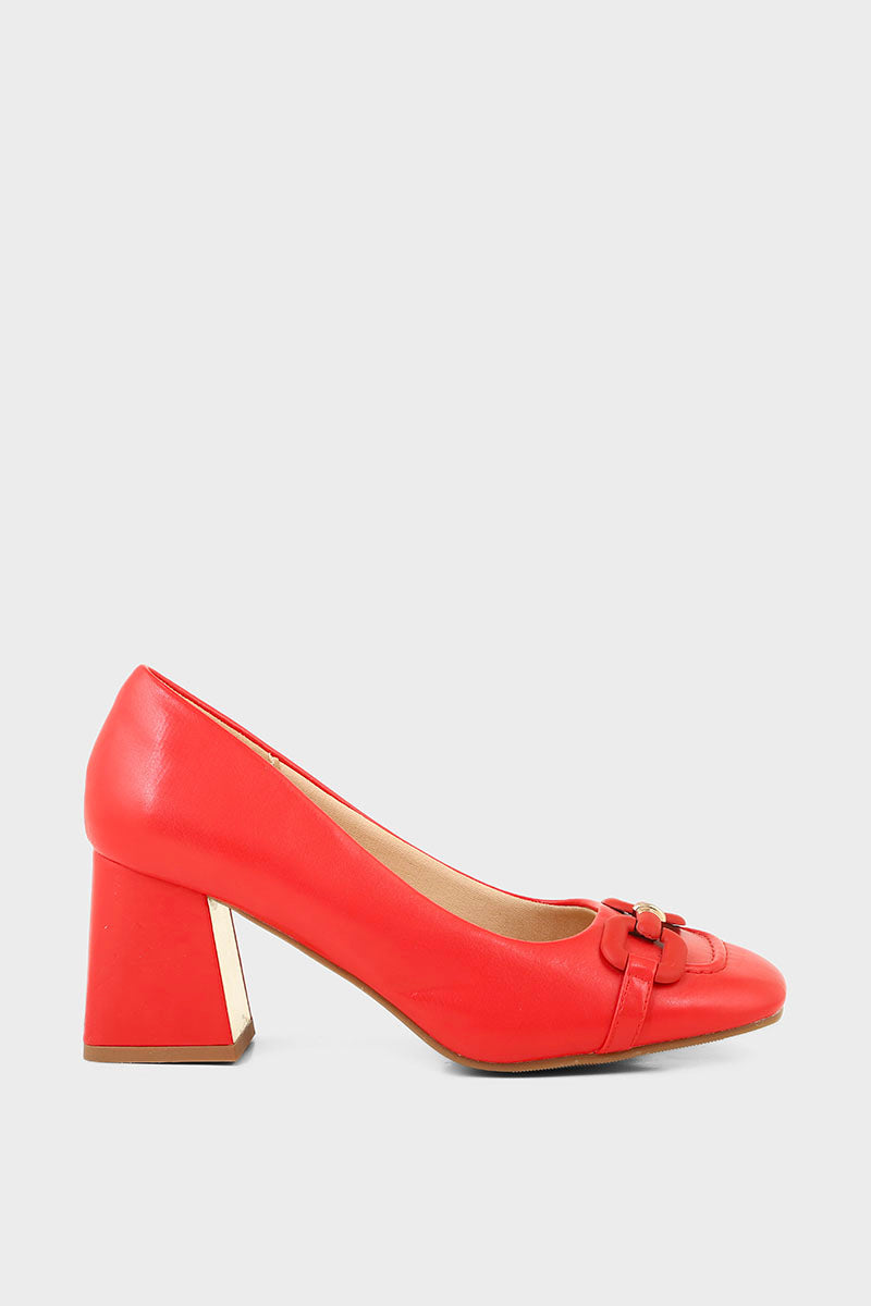 Formal Court Shoes I44388-Red