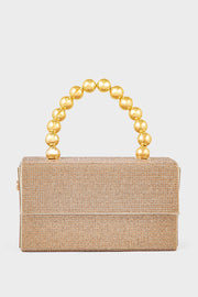 Party Wear Clutch BH0122-Golden
