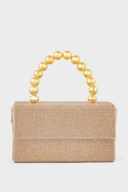 Party Wear Clutch BH0122-Golden