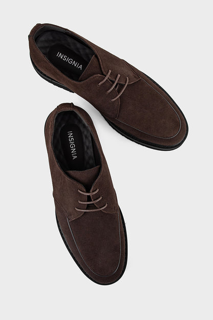 Men Formal Oxford MF8020-Coffee