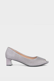 Formal Peep Toes IF3506-Gun Metallic