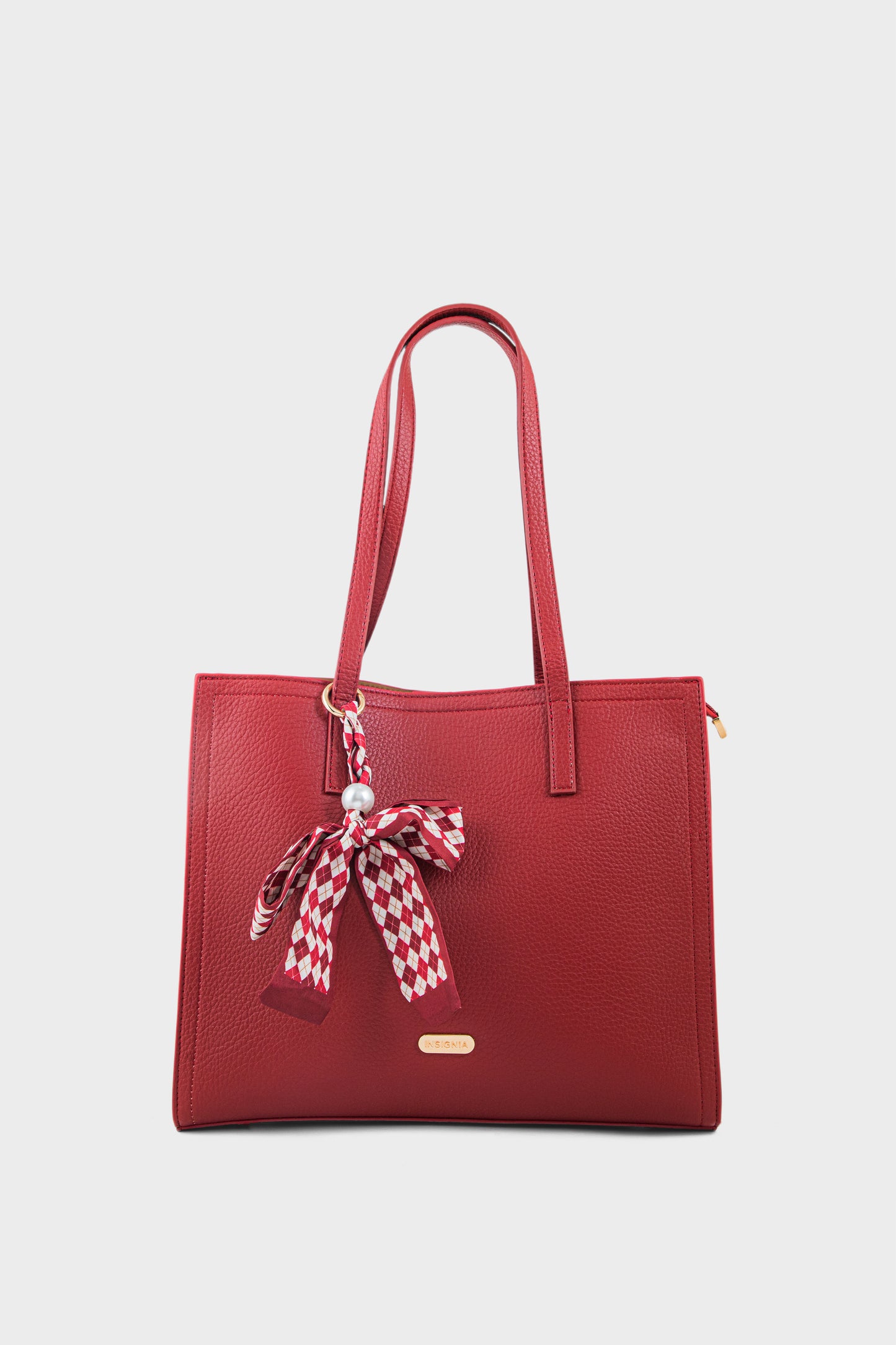 Tote Hand Bags BS2320-Burgundy