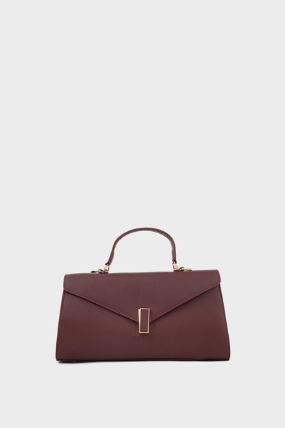 Top Handle Hand Bags BH0233-Maroon