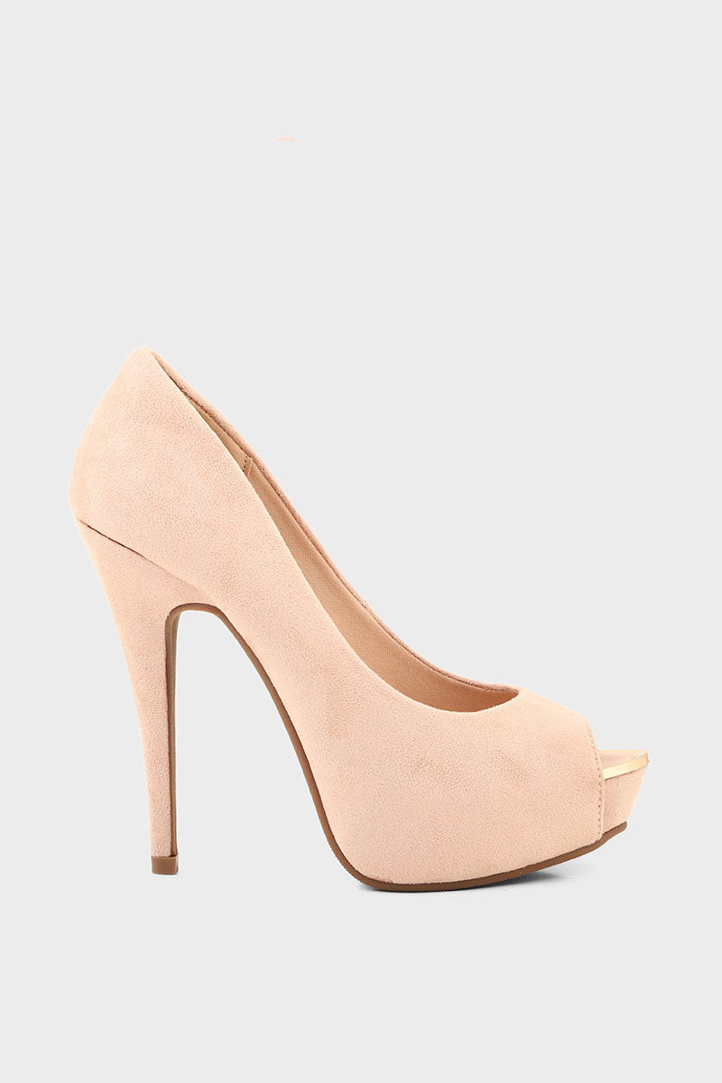 Formal Peep Toes I44495-Beige