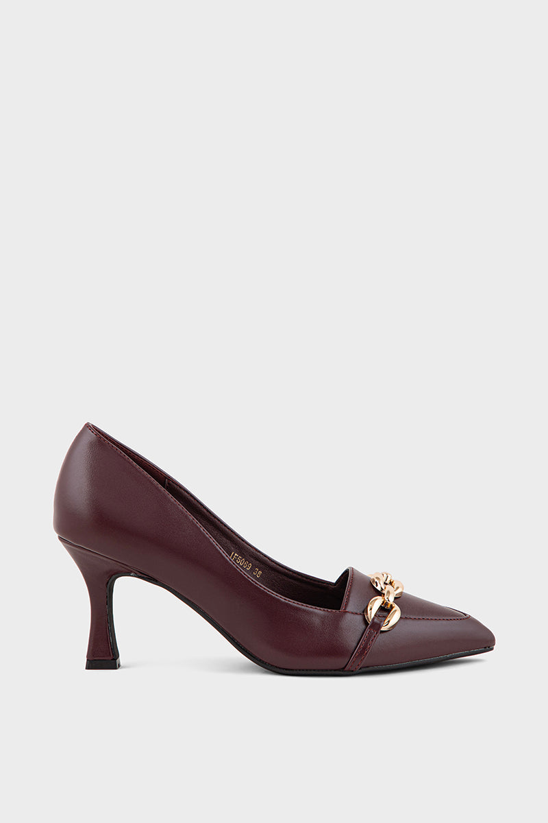 Formal Court Shoes IF5069-Maroon