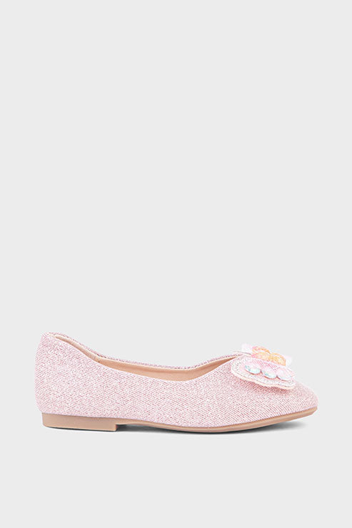 Girls Formal Pumps GF6003-Pink