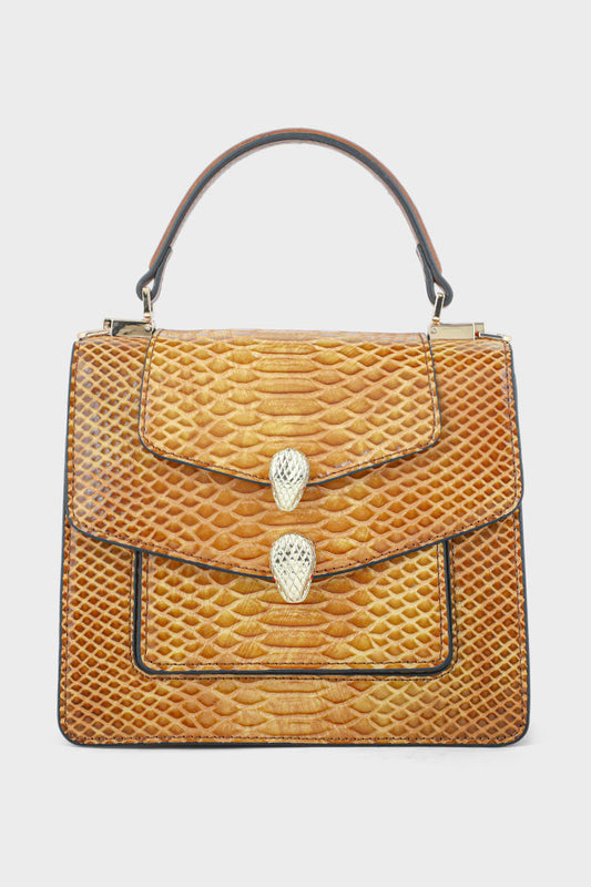 Satchel Shoulder Bags BS2054-Brown