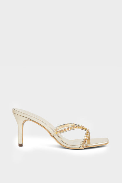 Party Wear Sandal IP2048-Gold