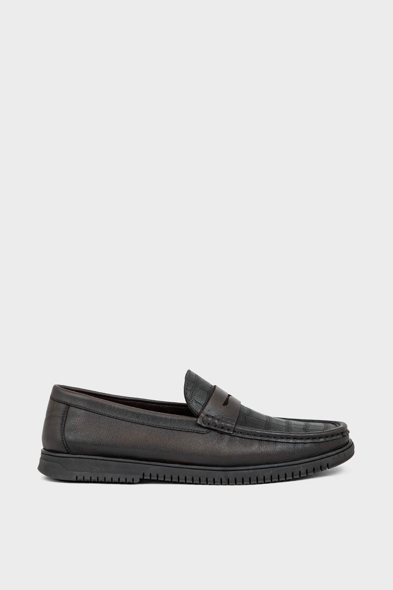 Men Casual Moccasin MC4013-Brown