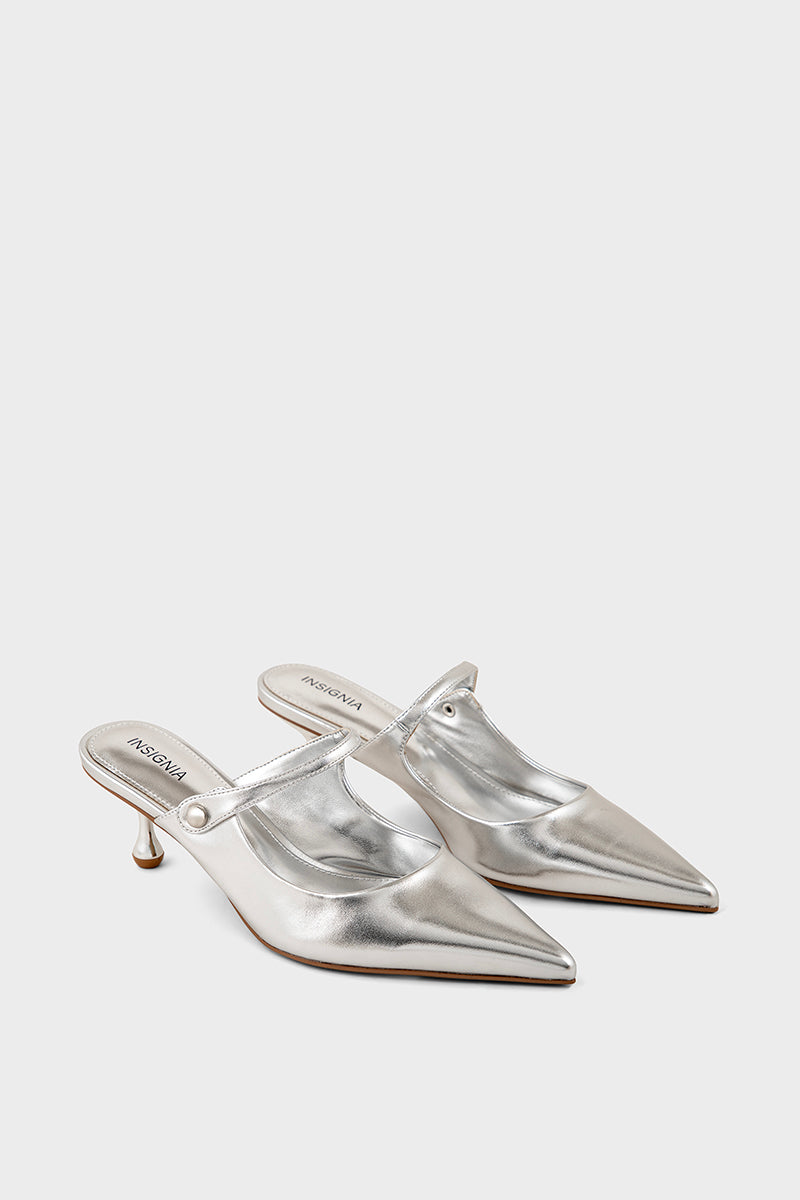 Party Wear Mule IP8517-Silver