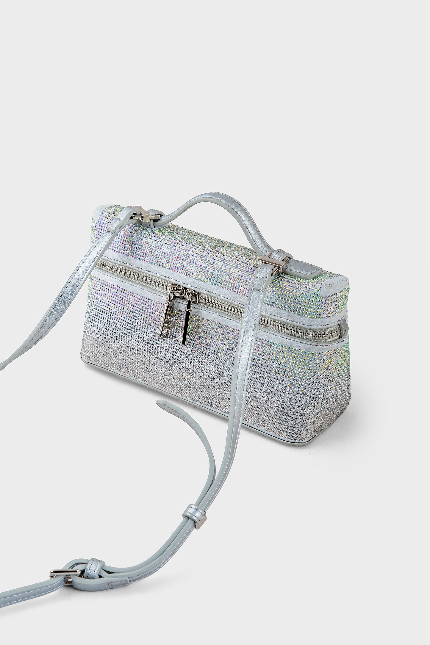 Party Wear Clutch BK4170-Silver