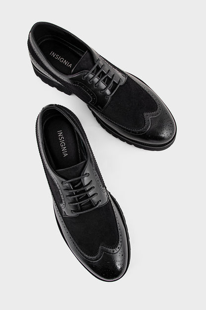 Men Formal Derby MF7512-Black