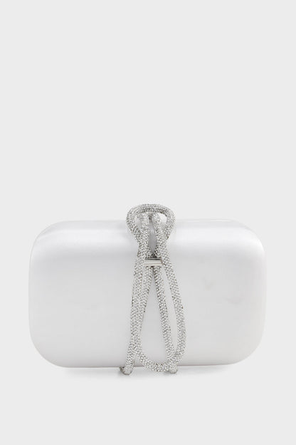 Party Wear Clutch B20796-White