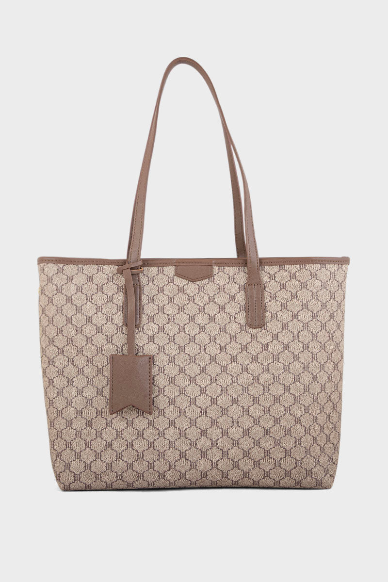 Tote Hand Bags BS2094-Beige