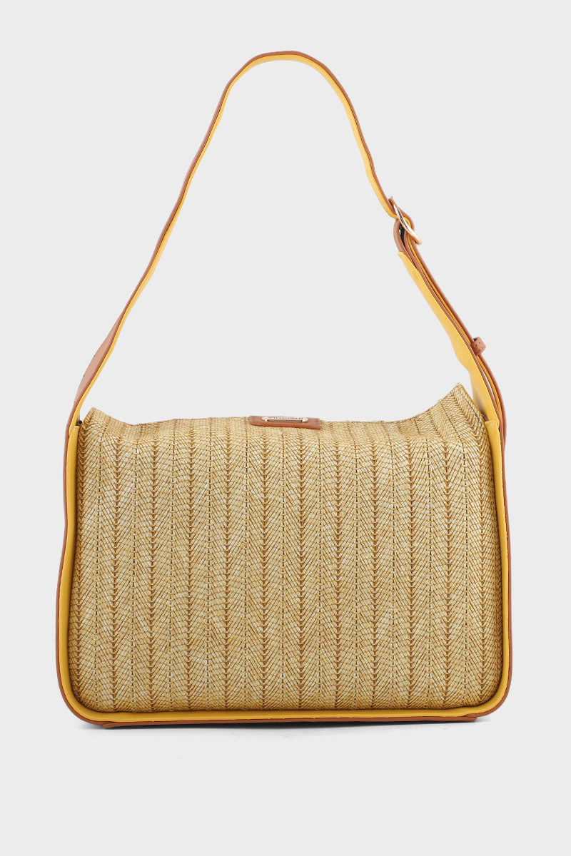 Hobo Hand Bags B15175-Yellow