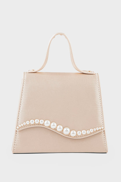 Satchel Shoulder Bags BH0158-Beige