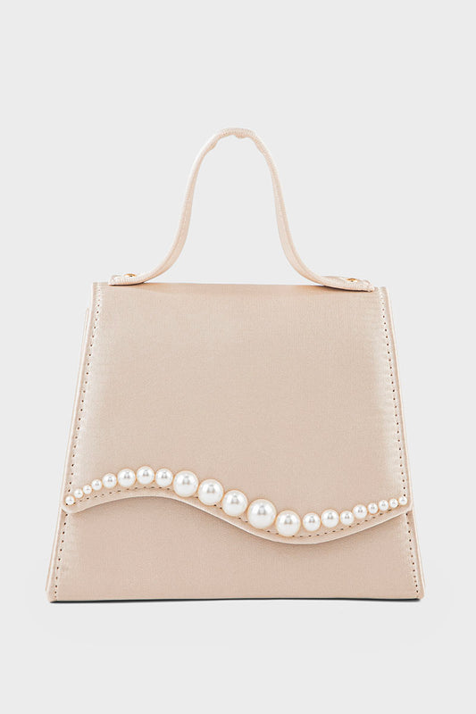 Satchel Shoulder Bags BH0158-Beige