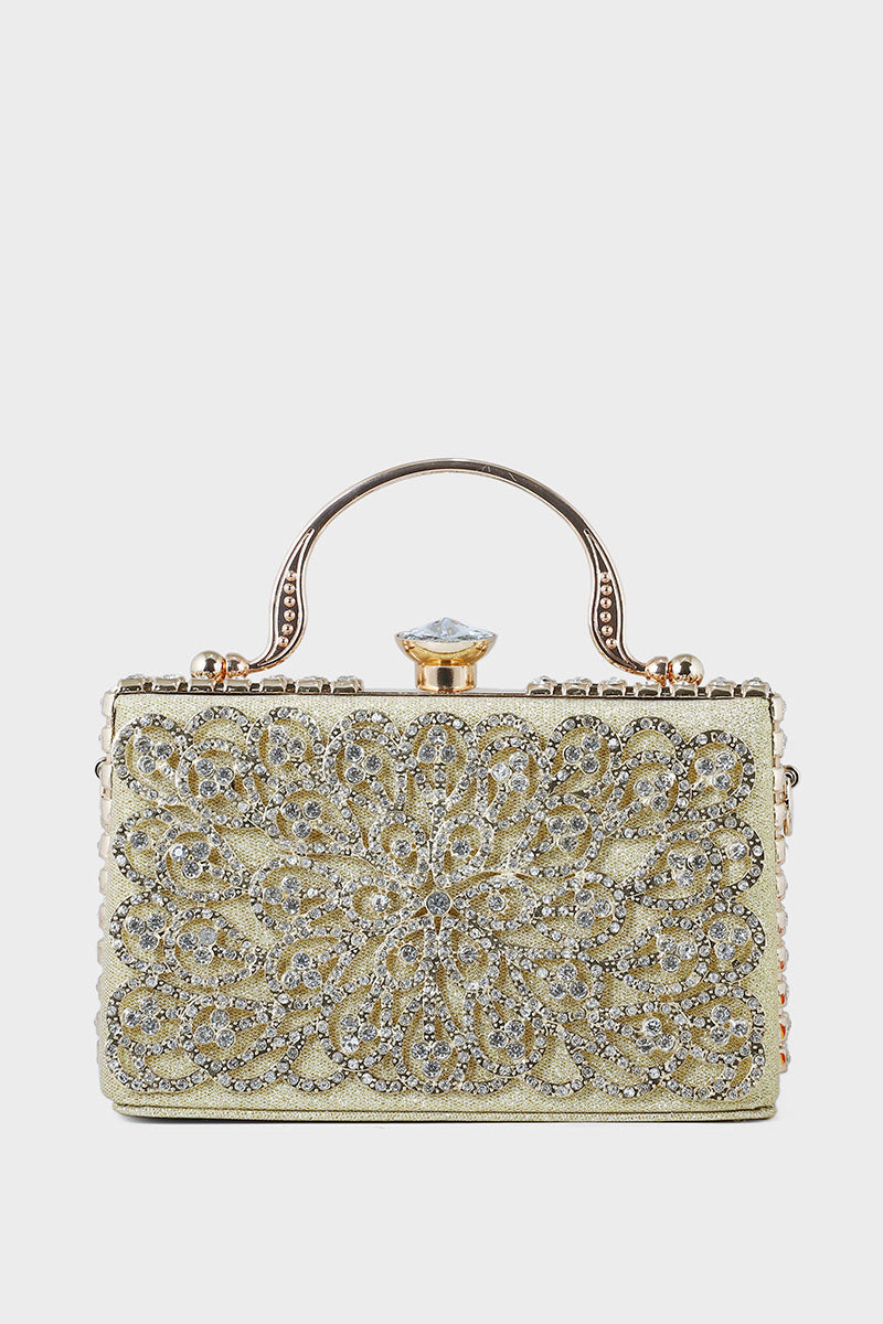 Wedding Clutch B21607-Golden