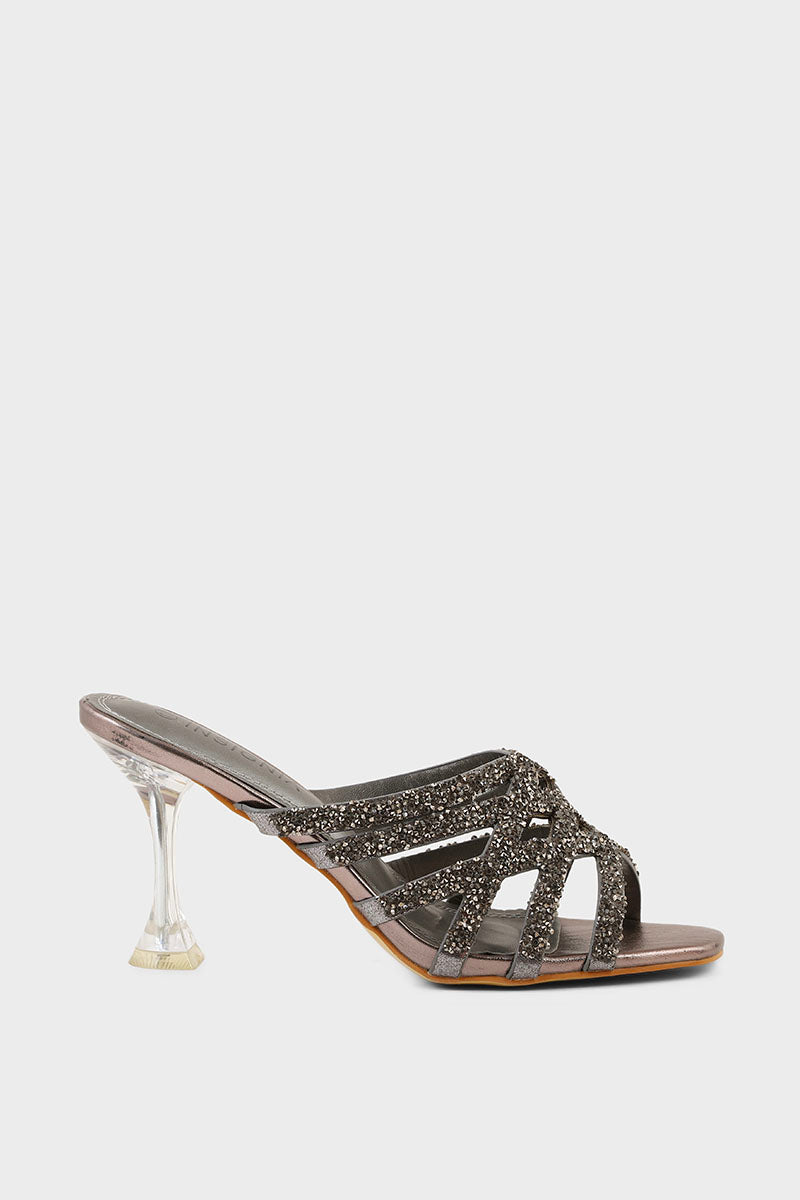 Formal Slip On I38470-Grey