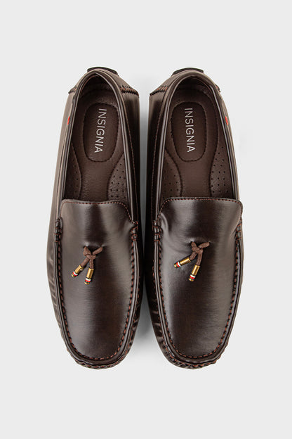 Men Casual Moccasin MC4045-Coffee