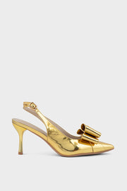 Party Wear Sling Back IP4024-Gold