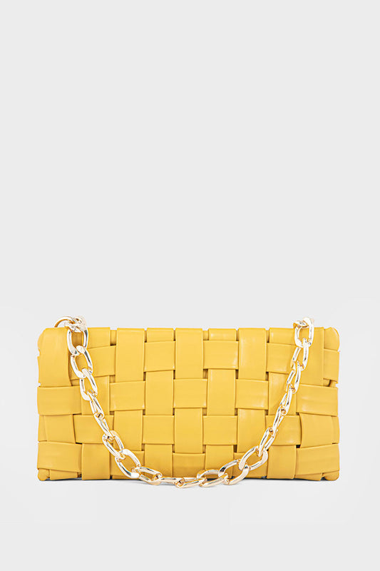 Cross Shoulder Bags BS2037-Mustard